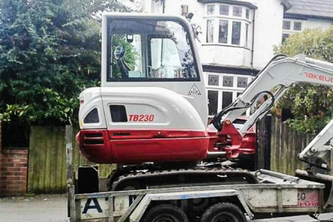 Mini Digger Hire Bolton